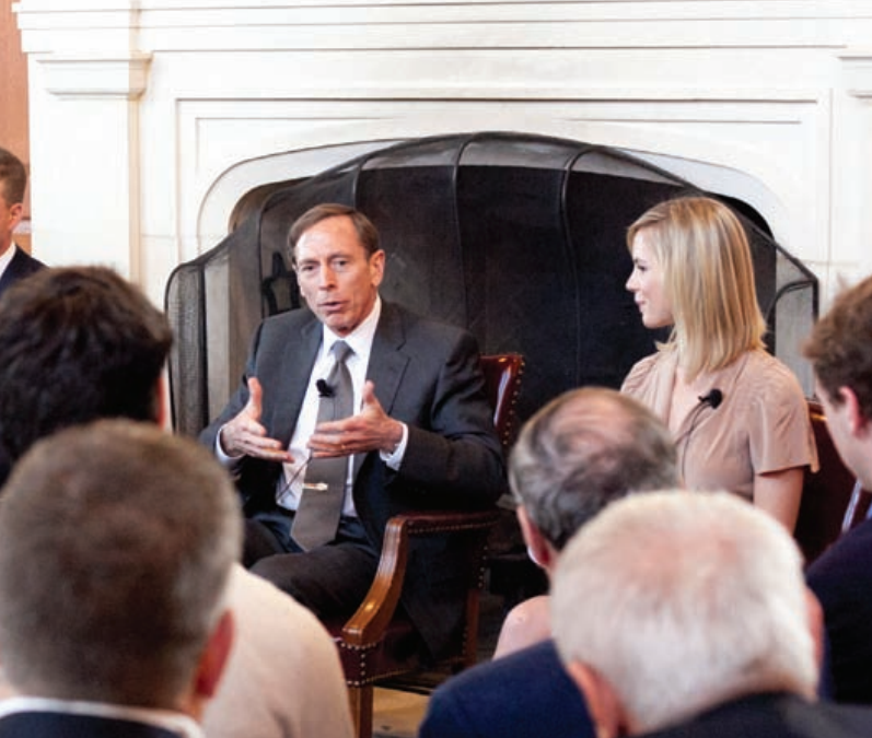 CIA Director David Petraeus Visits The Ivy Club (Featured Spring 2012)